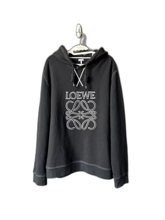 LOEWE Hoodie with Logo Design