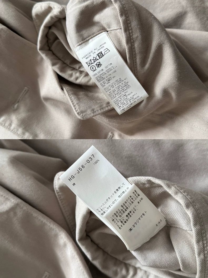 Yohji Yamamoto Pour Homme 2022SS Windbreaker