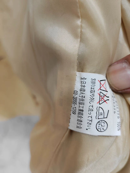 Vintage Prada Camel Alpaca Wool Coat