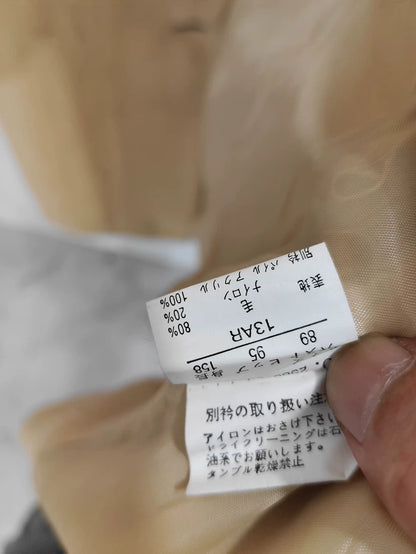 Vintage Prada Camel Alpaca Wool Coat