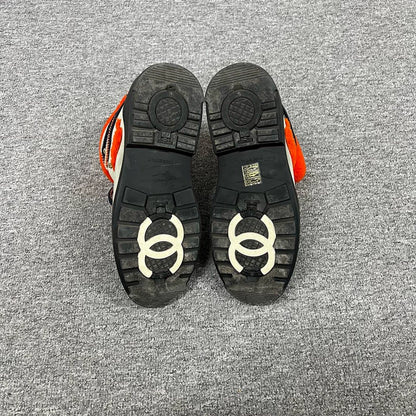 Chanel Fleece Double C Hiking Boots