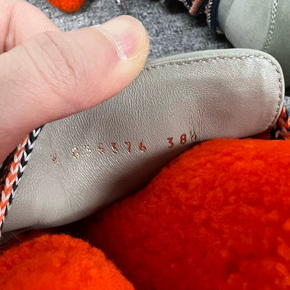 Chanel Fleece Double C Hiking Boots