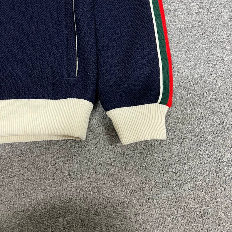 Gucci Logo Embroidered Hooded Jacket