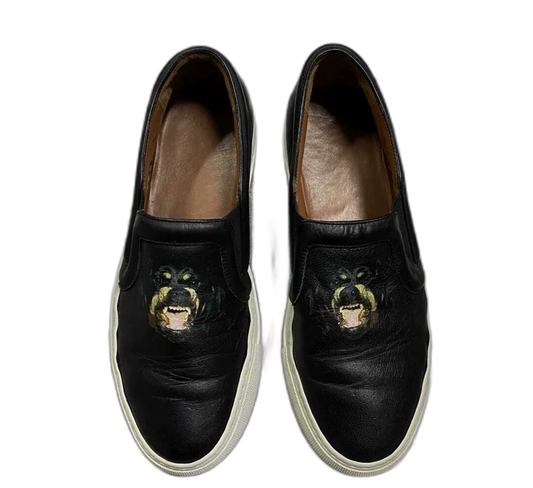 Givenchy Dog Head Slip-On Sneakers