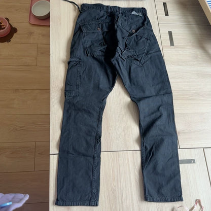 KAPITAL Black Casual Cargo Pants Size S