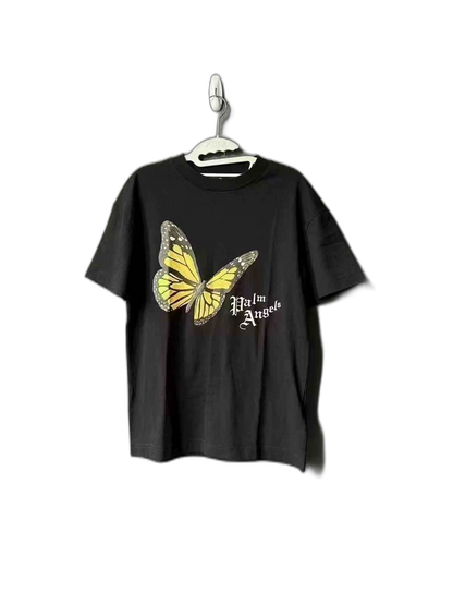 Palm Angels Butterfly Short Sleeve T-Shirt