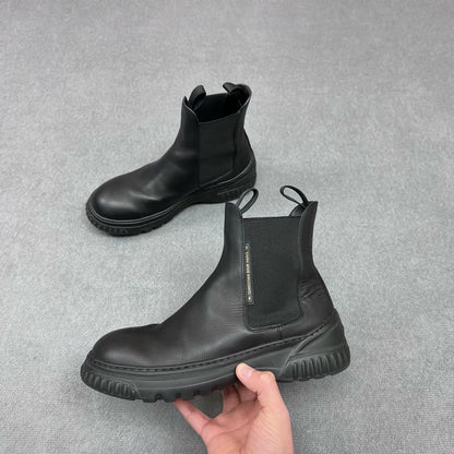 Dior D-Racer Black Chelsea Boots