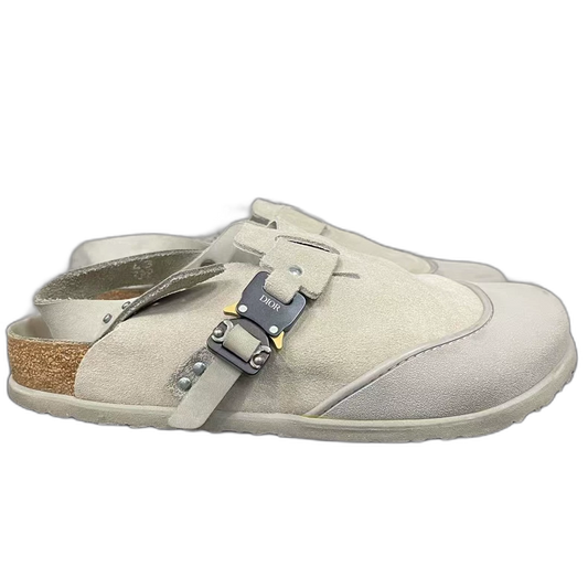 Dior Berkenstock Mules in Beige Color