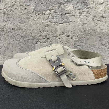 Dior Berkenstock Mules in Beige Color