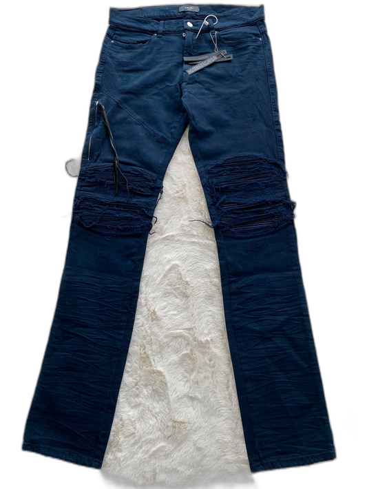 Amiri MX2 Dark Blue Denim Pants
