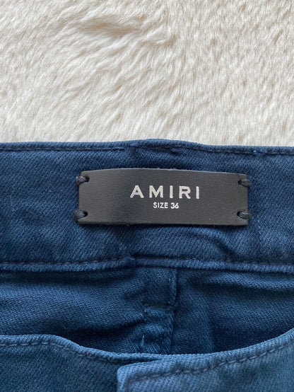 Amiri MX2 Dark Blue Denim Pants