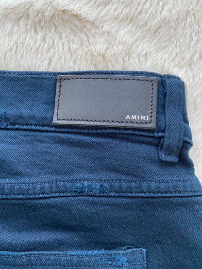 Amiri MX2 Dark Blue Denim Pants