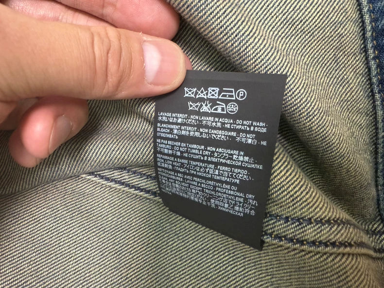 Saint Laurent Denim Jacket XL Size