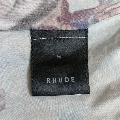 Rhude Hawaiian Short Sleeve Aloha Shirt-zp