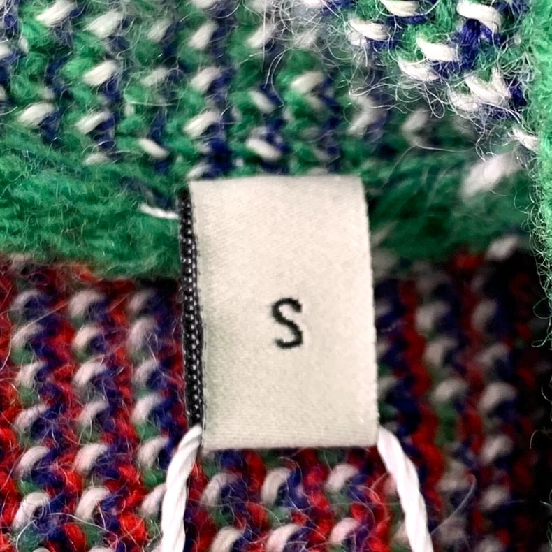 Gucci Green Ram Head Knit Sweater