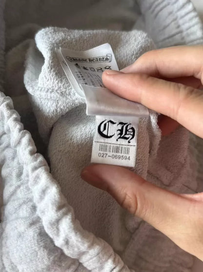 Chrome Hearts Mattyboy Flame Gray Pants