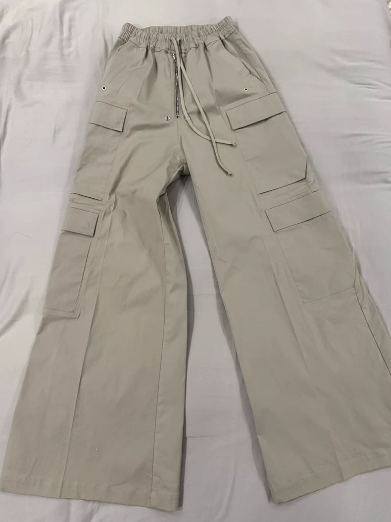 Rickowens Gray Cargo Pants