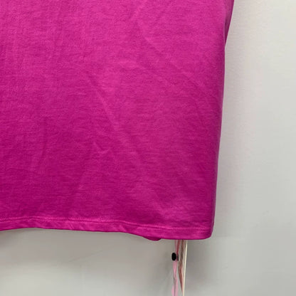 Hermes Pink Embroidered Cotton T-Shirt