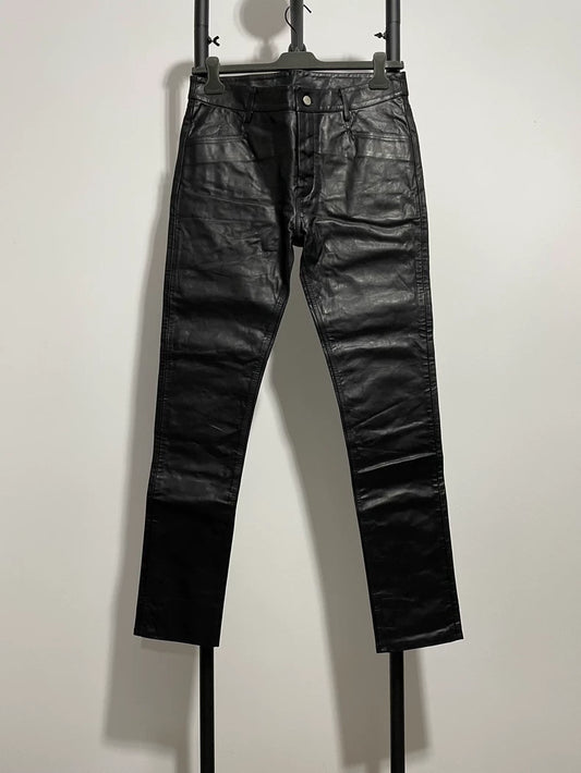 Rick Owens Leather Pants for Men