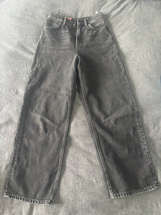Acne Studios High-Waist Straight Jeans