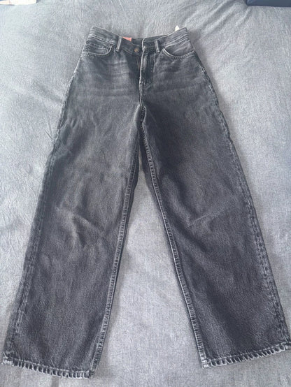Acne Studios High-Waist Straight Jeans