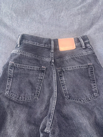 Acne Studios High-Waist Straight Jeans