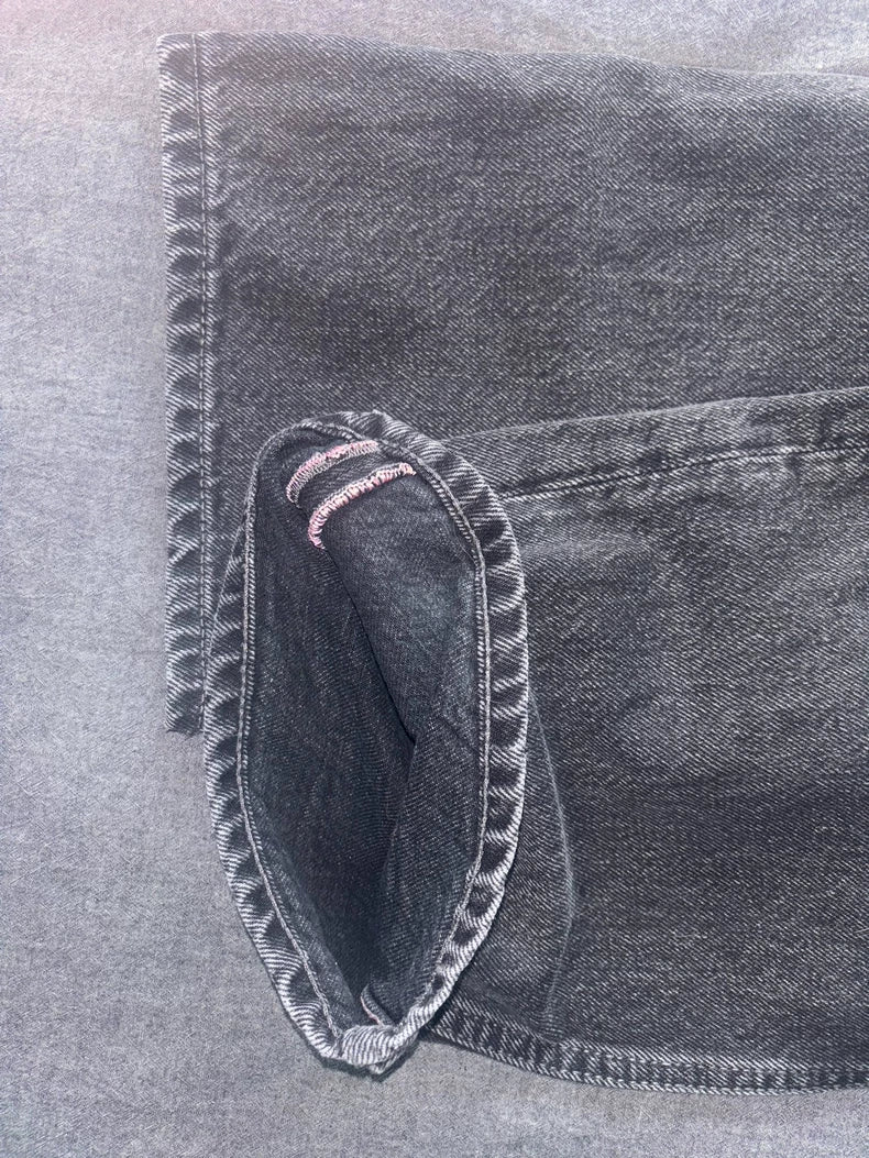 Acne Studios High-Waist Straight Jeans