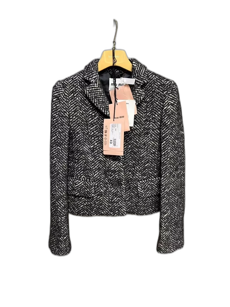 miumiu Wool Blazer Jacket Size 36