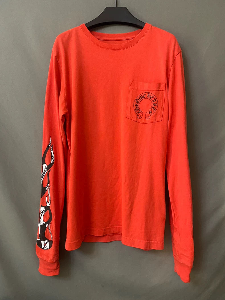 Chrome Hearts 23SS Mattyboy Red Long Sleeve-yf