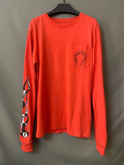 Chrome Hearts 23SS Mattyboy Red Long Sleeve-yf