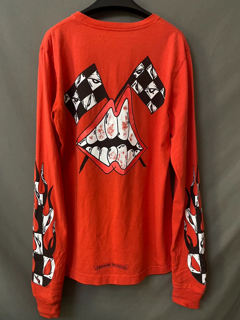 Chrome Hearts 23SS Mattyboy Red Long Sleeve-yf