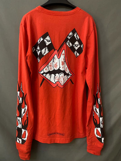 Chrome Hearts 23SS Mattyboy Red Long Sleeve-yf