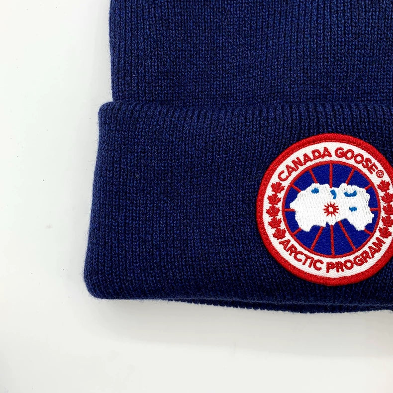Canada Goose Knitted Hat with Logo