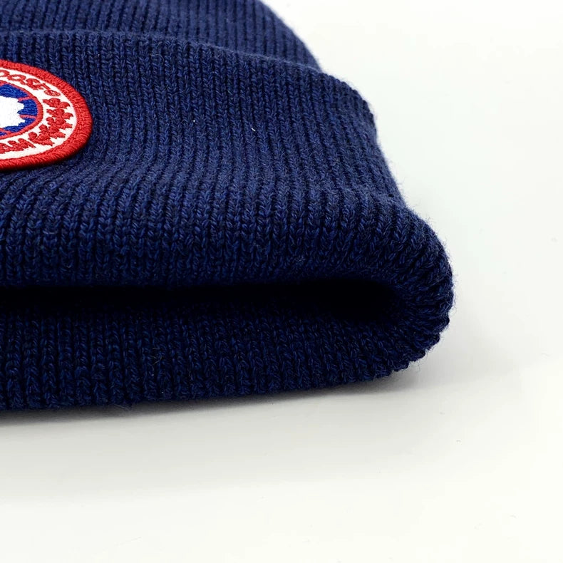Canada Goose Knitted Hat with Logo
