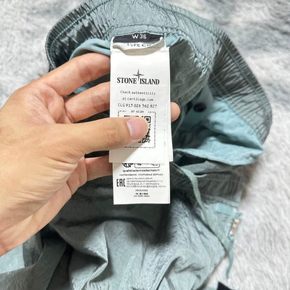 Stone Island 23SS Metallic Nylon Shorts