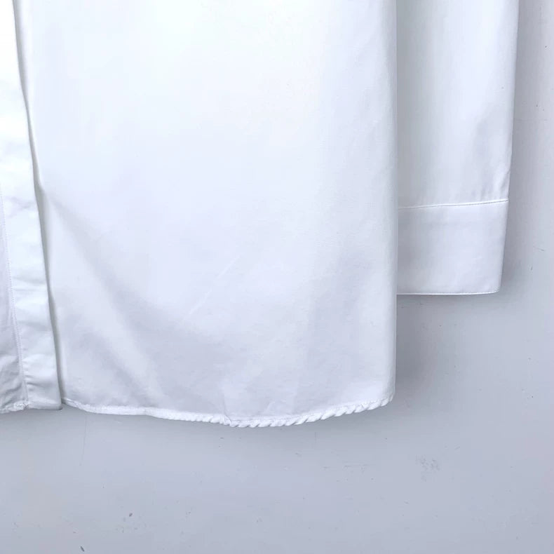 Givenchy White Long Sleeve Button-Up Shirt