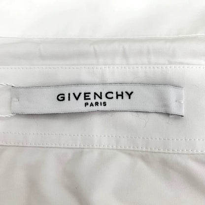 Givenchy White Long Sleeve Button-Up Shirt