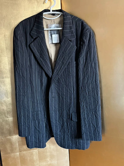 Yohji Yamamoto Pour Homme Pinstriped Blazer