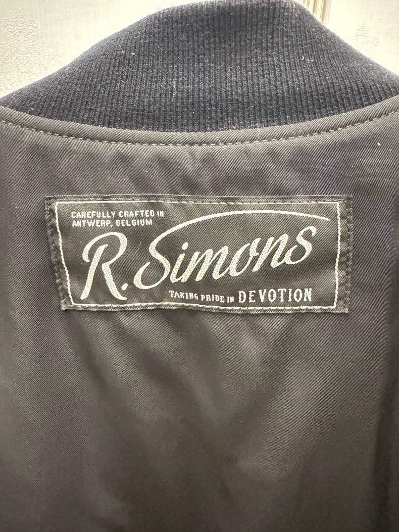 Raf Simons Spider Bomber Jacket in Black