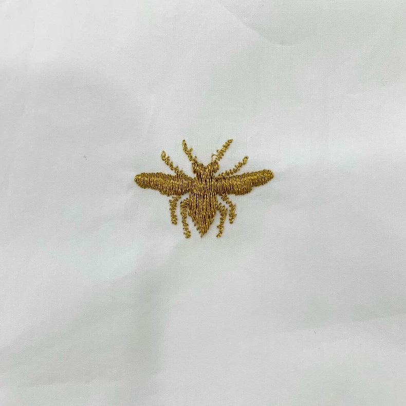 Dior Embroidered White Long Sleeve Shirt