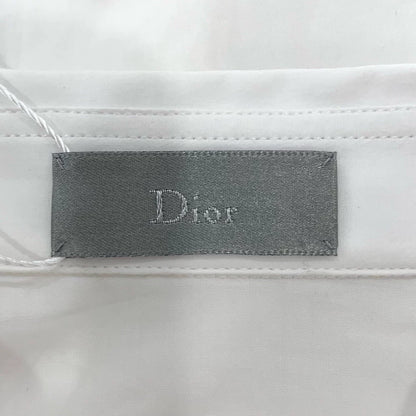 Dior Embroidered White Long Sleeve Shirt