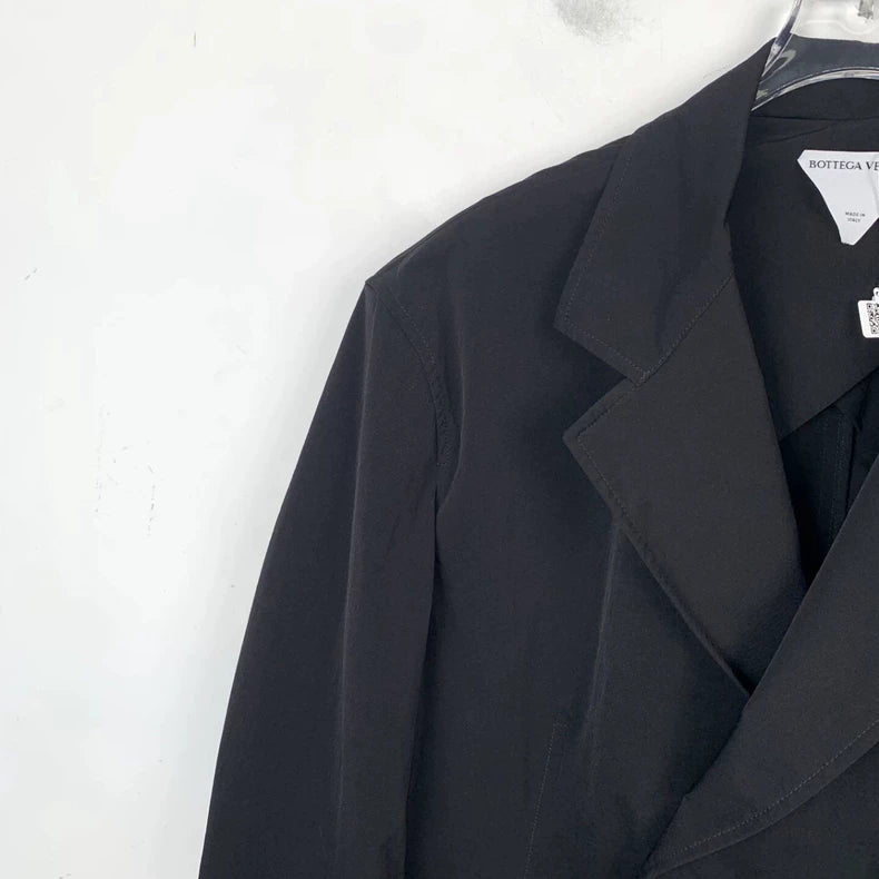 Bottega Veneta Black Double-Breasted Blazer