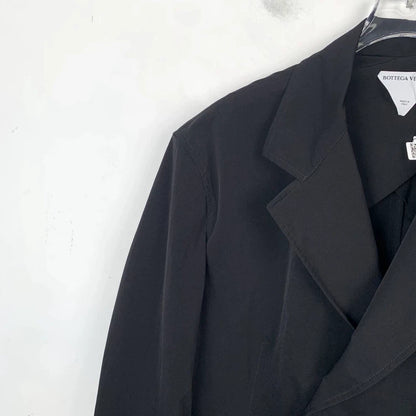 Bottega Veneta Black Double-Breasted Blazer