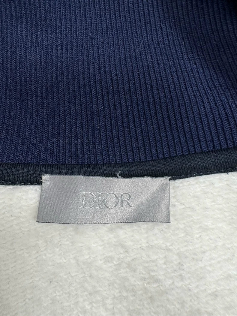 Dior Embroidered Logo Zip Jacket XXL