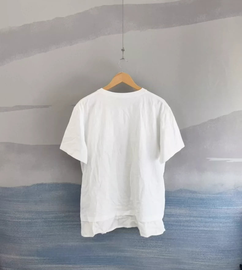 White Short Sleeve Dior Shirt