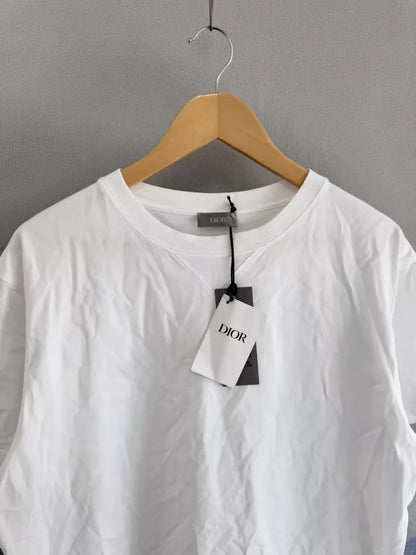 White Short Sleeve Dior Shirt