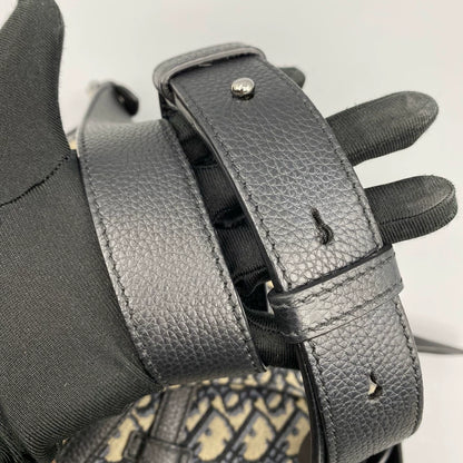 Dior Saddle Oblique Embroidered Handbag