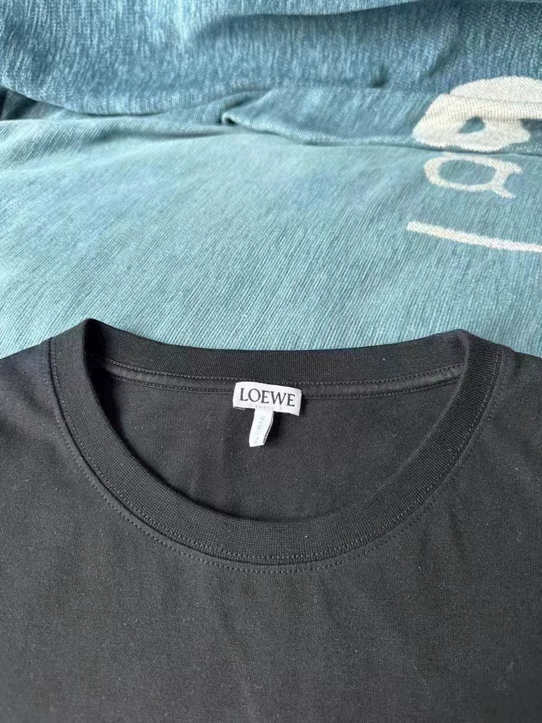 Loewe Fluorescent Pink Short Sleeve Shirt