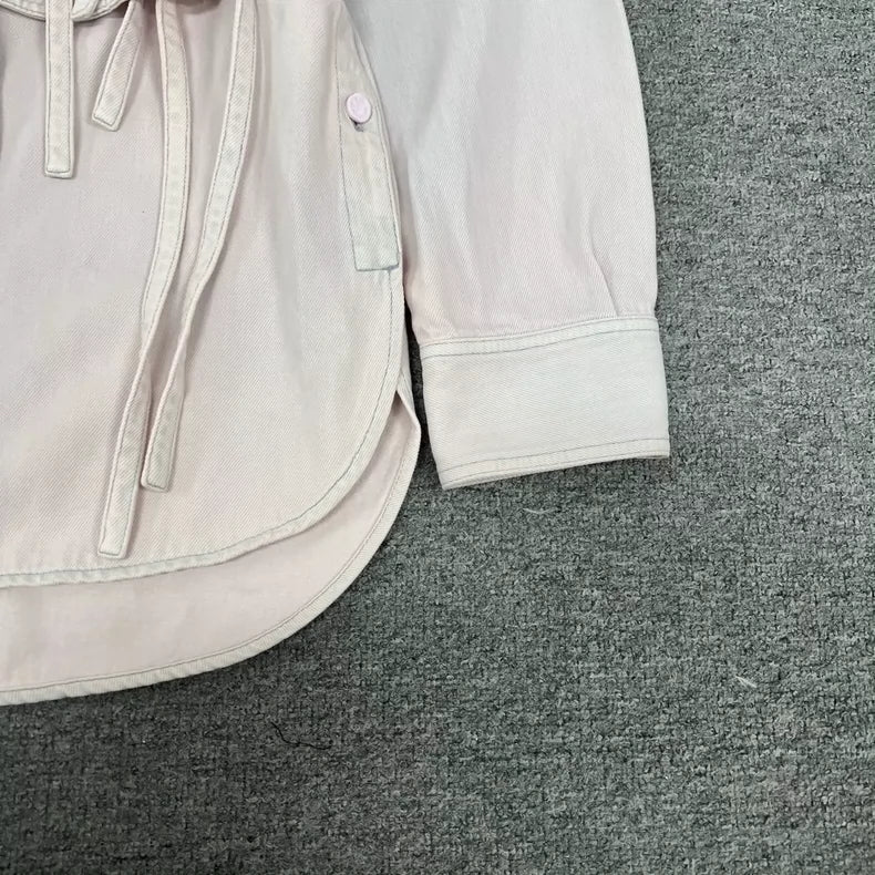 Louis Vuitton Dirty Pink Denim Jacket M