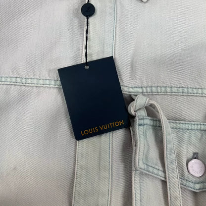 Louis Vuitton Dirty Pink Denim Jacket M